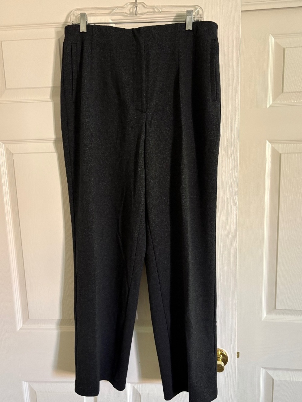 OGL Stretchy Mid Rise Wide Leg Trouser